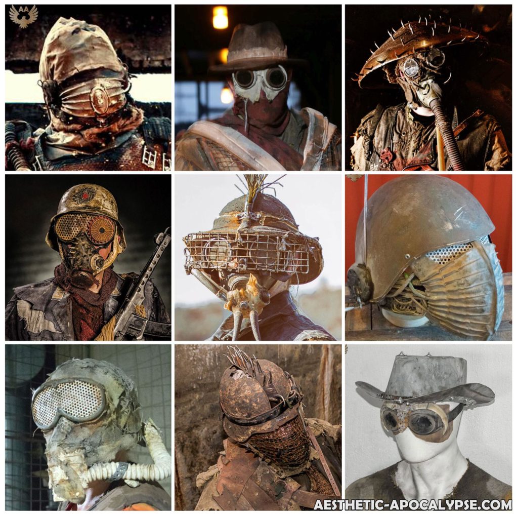 postapocalyptic helmets